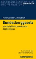 Reinhart Piens: Bundesberggesetz 