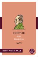 German Neundorfer: Goethe zum Genießen ★★★★★