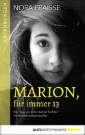 Nora Fraisse: Marion, für immer 13 ★★★