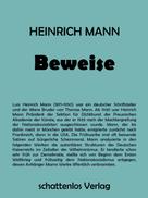 Heinrich Mann: Beweise 