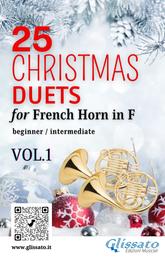 25 Christmas Duets for French Horn in F - VOL.1 - easy for beginner/intermediate