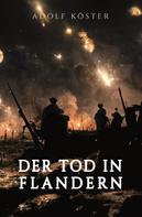 Adolf Köster: Der Tod in Flandern ★★