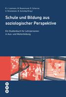 Regina Scherrer: Schule und Bildung aus soziologischer Perspektive (E-Book) 