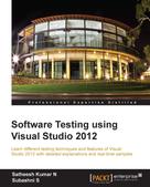 Subashni S: Software Testing using Visual Studio 2012 