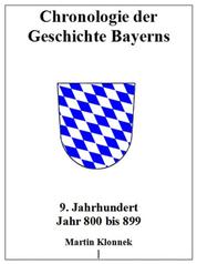 Chronologie Bayerns 9 - Chronologie der Geschichte Bayerns 9