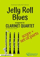 Francesco Leone: Jelly Roll Blues - Clarinet Quartet score & parts 