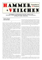 Günther Emig: Hammer + Veilchen Nr. 19 