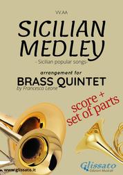 Sicilian Medley - Brass Quintet score & parts - popular songs