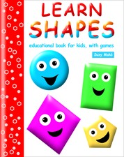 Learn Shapes - educational book for kids, with games