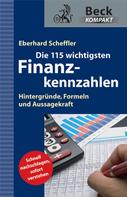Eberhard Scheffler: Die 115 wichtigsten Finanzkennzahlen ★★★★