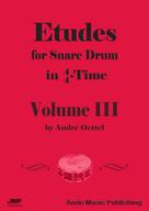 André Oettel: Etudes for Snare Drum in 4/4-Time - Volume 3 
