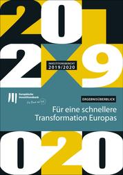 Investitionsbericht 2019/2020 der EIB – Ergebnisüberblick - Für eine schnellere Transformation Europas