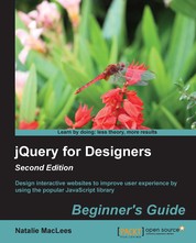 jQuery for Designers: Beginner's Guide - Second Edition