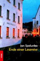 Jan Spelunka: Ende einer Lesereise 