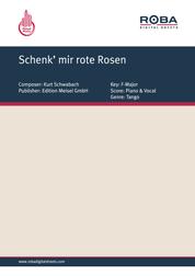 Schenk’ mir rote Rosen - Single Songbook