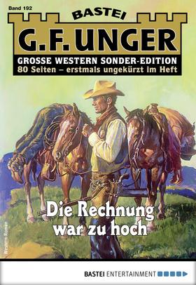 G. F. Unger Sonder-Edition 192 - Western