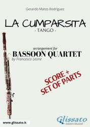 La Cumparsita - Bassoon Quartet score & parts - Tango