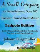 SilverTonalities: A Small Company La Petite Reunion Opus 100 Easiest Piano Sheet Music Tadpole Edition 