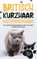 Britta Fährmann: Britisch Kurzhaar Katzenerziehung: Wie Sie Ihre britische Kurzhaarkatze Schritt für Schritt erziehen und verstehen - inkl. der besten Tipps für die Haltung Ihrer Katze 