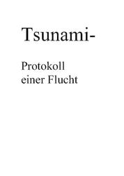 Tsunami- Protokoll einer Flucht