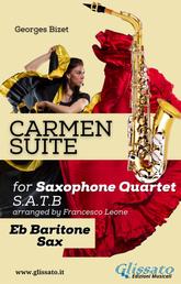 "Carmen" Suite for Sax Quartet (Eb Baritone Sax)