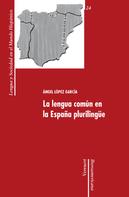 Ángel López García: La lengua común en la España plurilingüe 