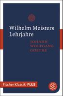 Johann Wolfgang von Goethe: Wilhelm Meisters Lehrjahre 