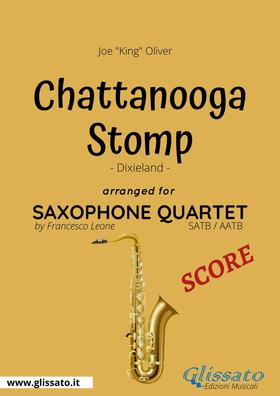 Chattanooga Stomp - Sax Quartet SCORE