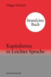 Kapitalismus in Leichter Sprache - brand eins books