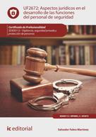 Salvador Fabra Martínez: Aspectos jurídicos en el desarrollo de las funciones del personal de seguridad. SEAD0112 