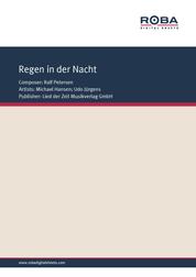 Regen in der Nacht - Single Songbook; as performed by Michael Hansen, Udo Jürgens