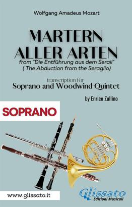 Martern aller Arten - Soprano and Woodwind Quintet (Soprano)
