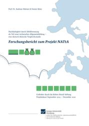 Forschungsbericht zum Projekt NATtA - Nachhaltigkeit durch Abfalltrennung als Teil einer technischen Allgemeinbildung - eine deutsch-dänische Vergleichsstudie