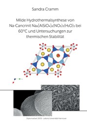 Milde Hydrothermalsynthese von Na-Cancrinit Na8[AlSiO4]6(NO3)2(H2O)4 bei 60 °C und Untersuchungen zur thermischen Stabilität - Diplomarbeit 2009