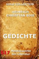 Heinrich Christian Boie: Gedichte 