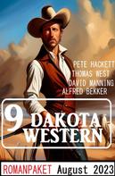 Alfred Bekker: 9 Dakota Western August 2023 