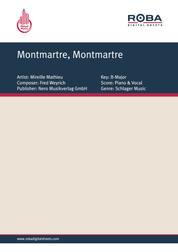 Montmartre, Montmartre - as performed by Mireille Mathieu, Single Songbook