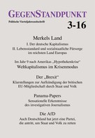 GegenStandpunkt Verlag München: GegenStandpunkt 3-16 