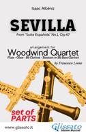 Isaac Albeniz: Sevilla - Woodwind Quartet (parts) 