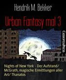 Hendrik M. Bekker: Urban Fantasy mal 3 ★★★