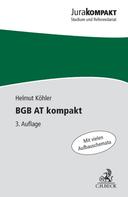 Helmut Köhler: BGB AT kompakt ★★★★★