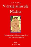 Xaver Ludwig Cocker: Vierzig schwüle Nächte: Homoerotische Märchen aus dem Land der lila Liebeslust ★★★★★