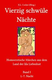 Vierzig schwüle Nächte: Homoerotische Märchen aus dem Land der lila Liebeslust