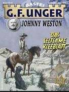G. F. Unger: G. F. Unger Johnny Weston 6 - Western 