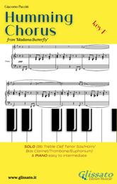 Humming Chorus - Low Bb Solo instr. and Piano (Key F) - from "Madama Butterfly"