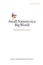 Small Nations in a Big World - What Scotland Can Learn