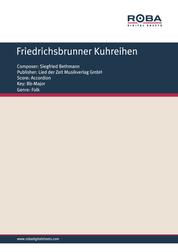 Friedrichsbrunner Kuhreihen - Single Songbook for accordion