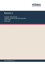 Kanon 2 - Sheet Music