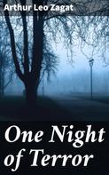 Arthur Leo Zagat: One Night of Terror 
