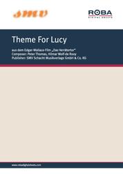 Theme For Lucy - Notenausgabe aus dem Edgar-Wallace-Film "Das Verrätertor"